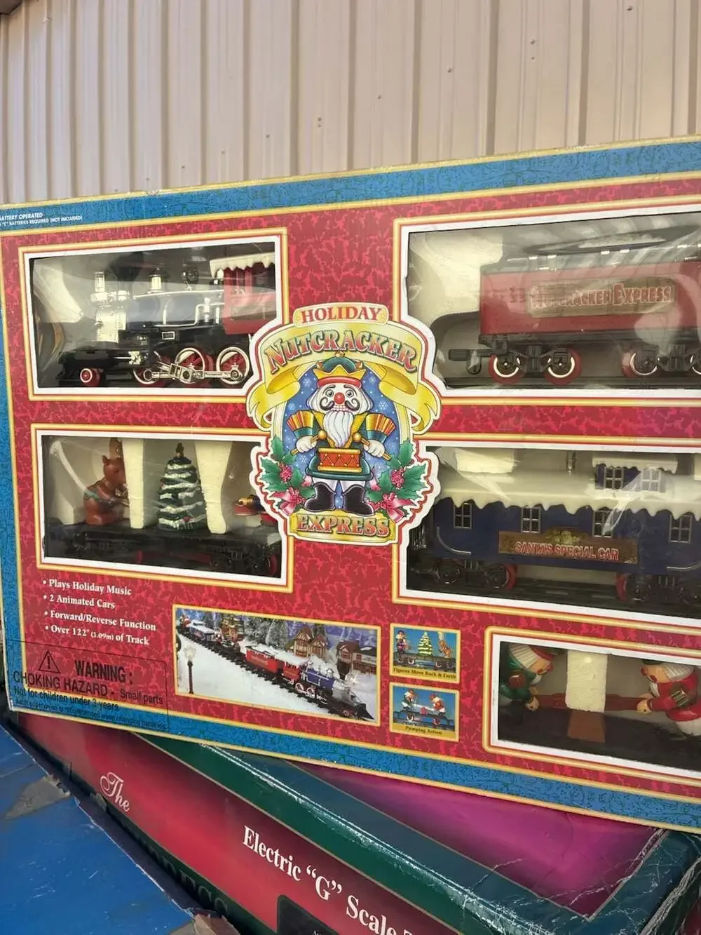 Holiday Nutcracker Express Electric G Scale Train Set